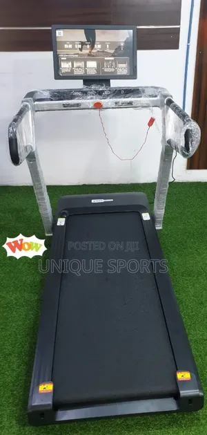 5.0hp Pro Tech Treadmill With Built-in Tv – Heavy Duty