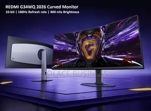 Xiaomi Redmi G34wq 2026 34inch Curved 180hz Gaming Monitor