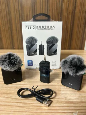 F11-2 Dual Wireless Microphone Kit Anc Mic