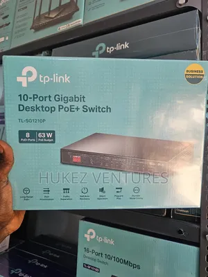 Tplink 10 Port Gigabit Desktop Poe+ Switch