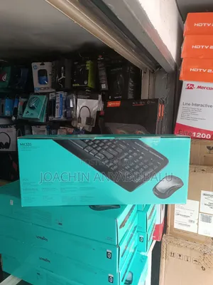 Ļogitech Mk335 Wireless Keyboard Mouse With Long-Range Wireless