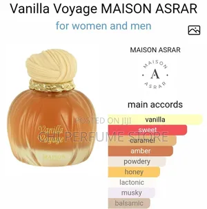 Vanilla Voyage Maison Asrar Edp 100ml for Women and Men