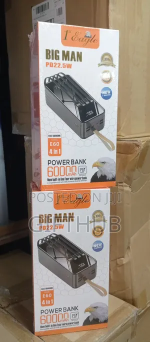 1st Eagle Big Man Power Bank 60000mah