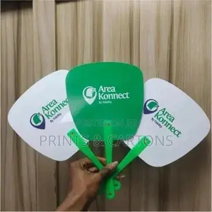 Plastic PVC Handfan Branding