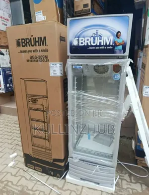 Bruhm Beverage Upright Chiller Cooler Refrigerator Bbs-209m