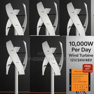 Get 10,000w Per Day Vertical Wind Turbine Experience Peace of Mind