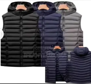 High Quality Sleveless Winter Luxury Jacket