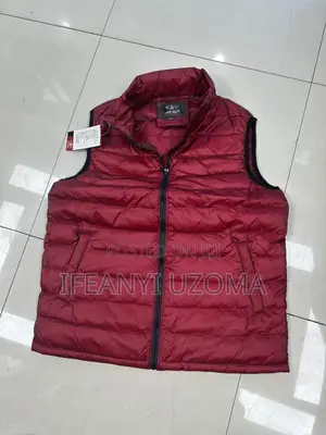 High Quality Sleveless Winter Luxury Jacket