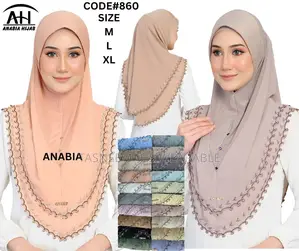Large 2layers Malaysia Hijab
