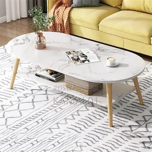 Modern Oval Center Table