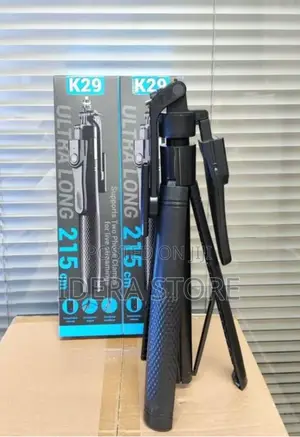 K29 Iron Pipe Wireless Selfie Stick Tripod Stand
