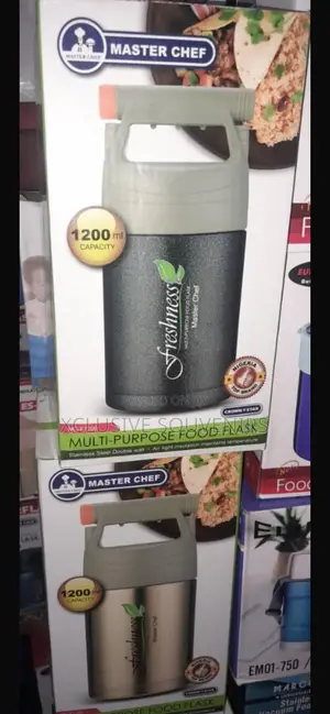1200ml Masterchef Double Wall Multipurpose Food Flask