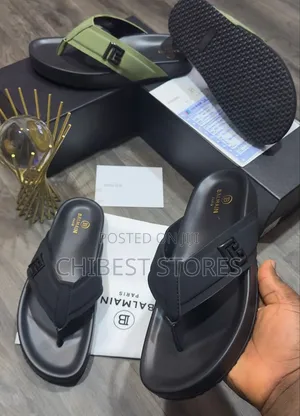 Luxury Balmain Mens Slippers