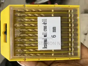 6mm Hexagonal Wall Cross Drill Set