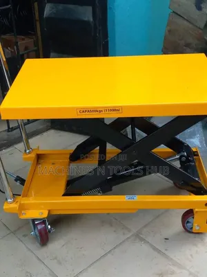 500kg Hydraulic Scissors Lift Trolley