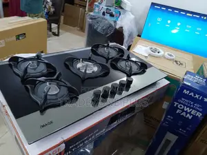Five-Burner Gas Hob With Centralized Control Access