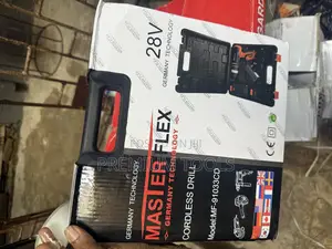Master Flex 28v Cordless Screwdriver Drill, Model Mf-91033cd