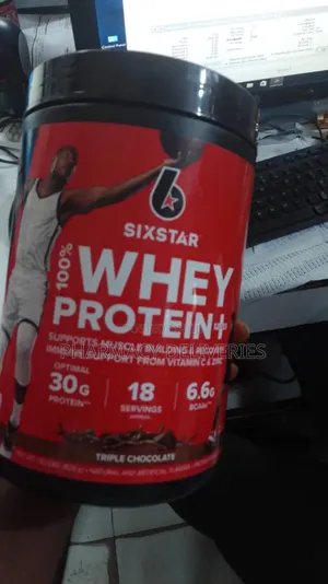  Six Star 100% Whey Protein + Triple Chocolate Real Muscle Result
