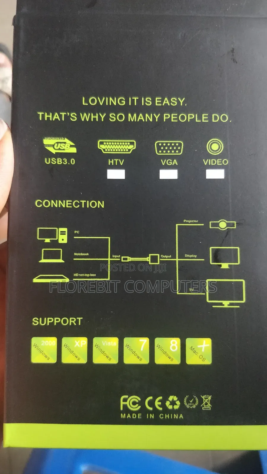 Usb to Hdmi Converter/Adapter