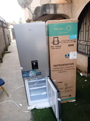 Hisense 264l Water Dispenser Refrigerator Rd-35dcb Brand New Silver In