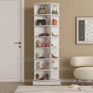 360 Rotating Modern Tall Shoe Rack 7 Layer. (Plus Free Delivery)
