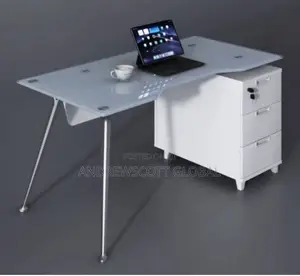 Brand New Imported Office Table 1.2 Meter Glass