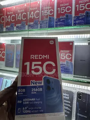 New Xiaomi Redmi 15C 4G 256 GB Black