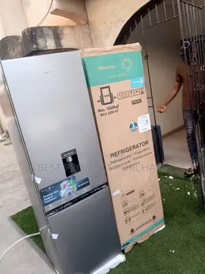 Hisense 264l Bottom Freezer Fridge Rd-35dcb-Rd Brand New Silver Dispen