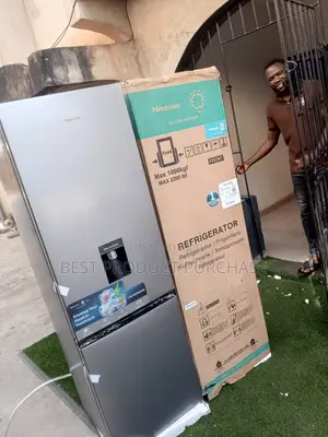 Brand New Hisense Rd-35dcb 264l Double Door Refrigerator Chilled Water