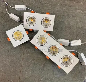Modern Led Spotlights Available Single, Double and Triple Face 3 Color