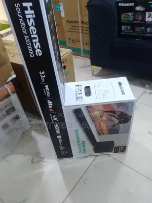 Hisense 500w 5.1.2 Channel Dolby Atmos Dts:X Sound Bar System