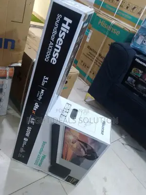 500w Immersive Soundbar System With Wireless Sub Rear Speakers