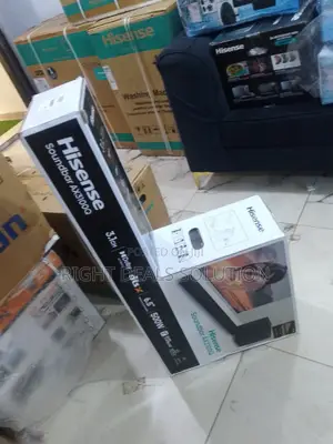 Immersive 5.1.2 Sound , Hisense 500w Soundbar With Overhead Effects