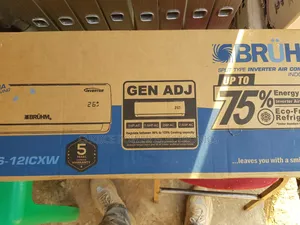Bruhm Inveter a/C 1.5hp 100%Copper With Installation Kit