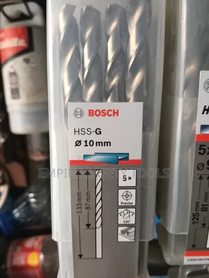 Original 10mm HSS-G Bit Bosch Set