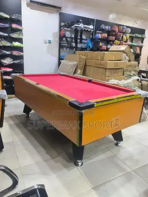 Home, Office or Lounge – Coin-Leg Snooker Board Fits Perfectly