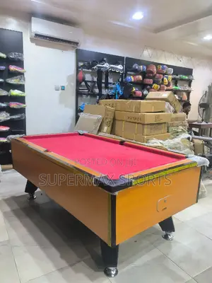 Train Like a Champion With This Coin-Leg Snooker Board