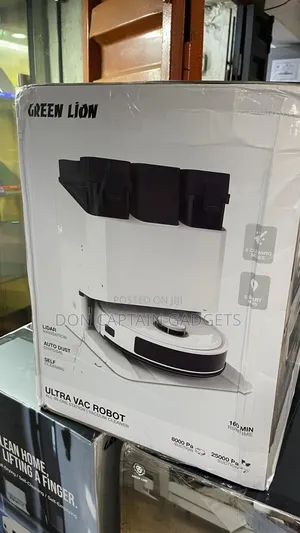Green Lion Ultra Vac Robot Vacuum Cleaner ( All in One Station )