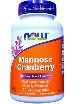 Now Mannose Cranberry Urinary Tract Support – 90 Capsules
