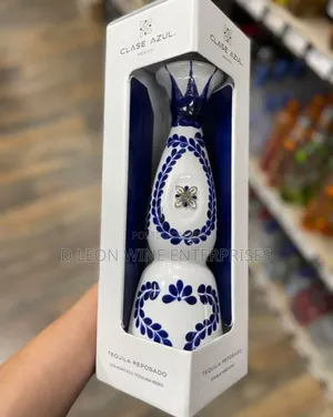 Azul Tequila Cartoon by ( 12 Bottles )