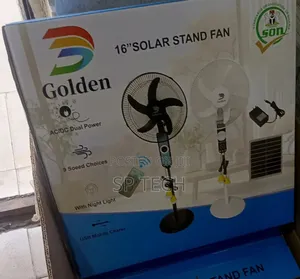 Sola Fan and Rechargeable With Mp3 Speaker