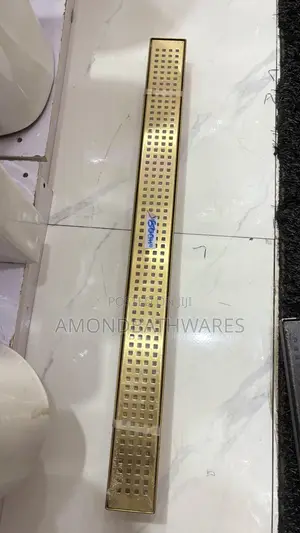 80cm Matt Gold Floor Drain