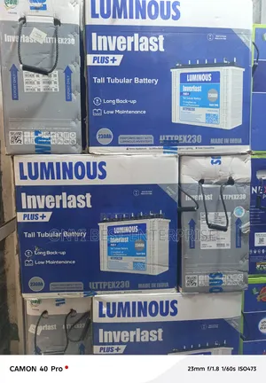 Luminous Inverlast Plus Tubular Solar Battery 12v /230ah