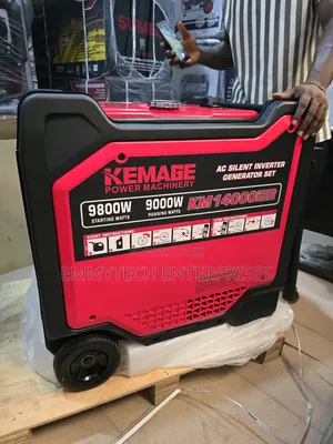 Inverter Kemage Remote Control Petrol Soundproof Gen Low Fuel Consumpt