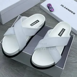 Jil Sander Cross Slippers for Men