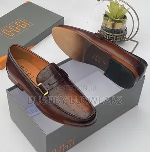 G-C—C-I Mens Italian Luxury Flat Shoes