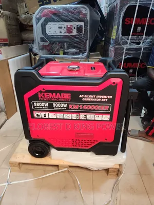 Ac Silent Inverter Generator Kemage Km14000ier With Remote Control