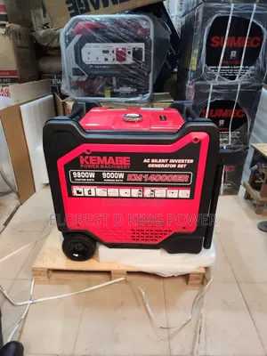 Kemage Ac Silent Inverter Generator Set With Remote Control.