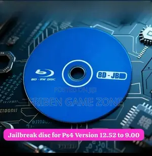 Jailbreak Loadable Disc for Ps4 Version 9.00 to 13.00