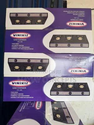 Vinikiz 3-Face Table Gas Cooker-Automatic Ignition